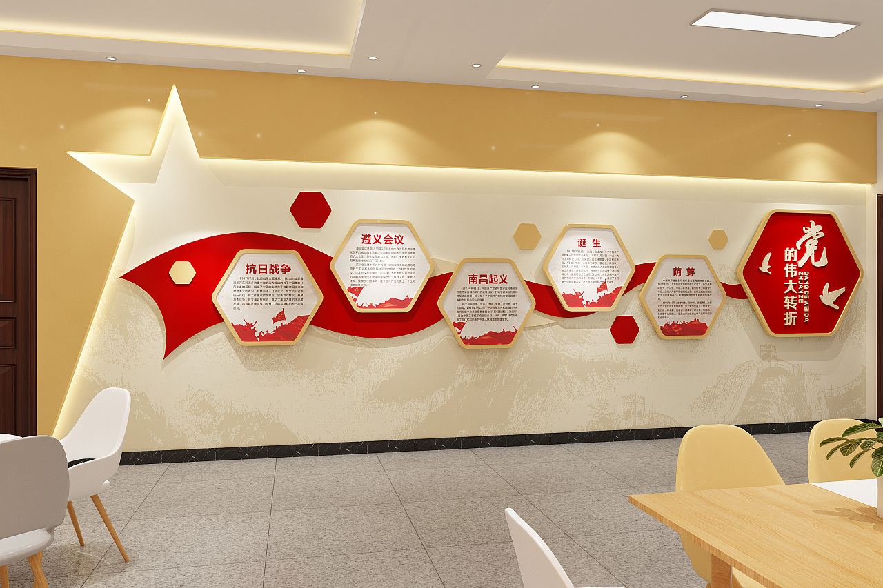 黨建文化展館設(shè)計(jì)的幾個思路