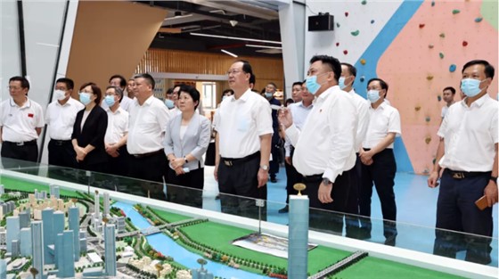 毛偉明寄語馬欄山：努力打造具有中國特色、全國領(lǐng)先、全球影響力的媒體融合新地標(biāo)